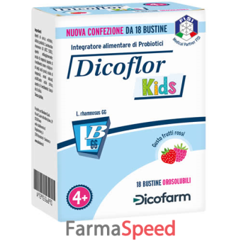 dicoflor kids 18 bustine