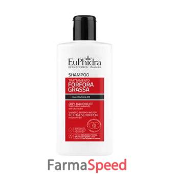 euphidra shampoo forfora grassa 200 ml