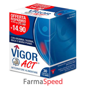 vigor act 30 compresse