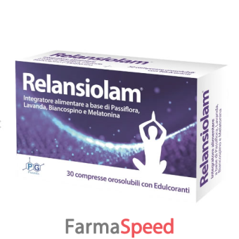 relansiolam 30 compresse