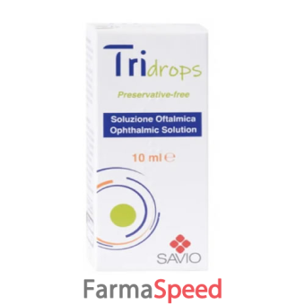 soluzione oftalmica tridrops 10 ml