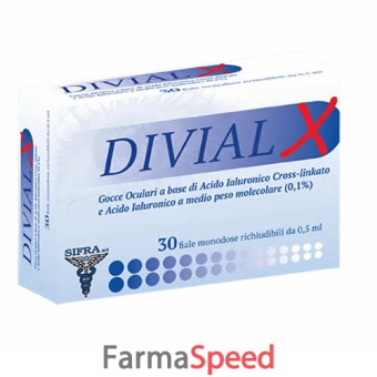 collirio divial x 30 fiale monodose 0,5 ml