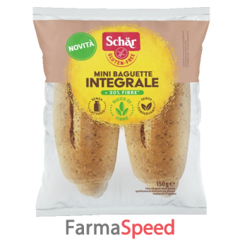 schar mini baguette integrale 4 pezzi x 37,5 g