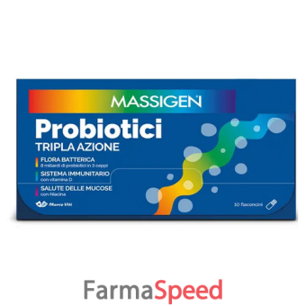 massigen probiotici 10 flaconcini x 8 ml