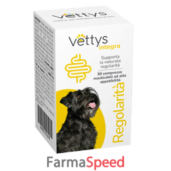 vettys integra regolarita' cane 30 compresse masticabili