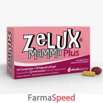 zelux mamma plus 30 compresse + 30 capsule soft gel