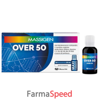 massigen over 50 10 flaconi da 25 ml