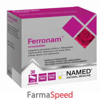 ferronam orosolubile 30 buste