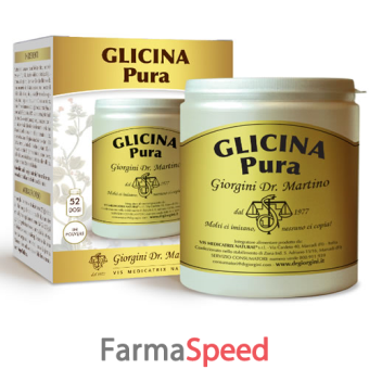 glicina pura polvere solubile 250 g