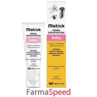 mistick baby penna gel dopopuntura zanzare