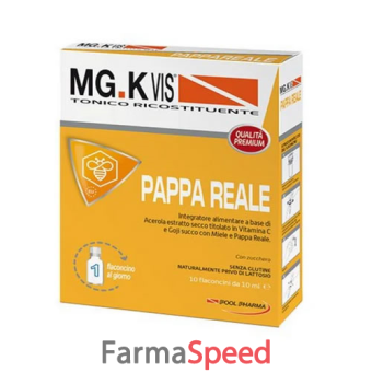 mgk vis tonico ricostituente pappa reale 10 flaconcini da 10 ml