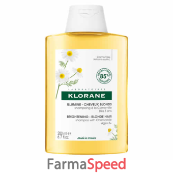 klorane shampoo camomilla 200 ml