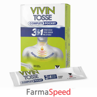 vivin tosse pocket 14 stick pack sciroppo 10 ml