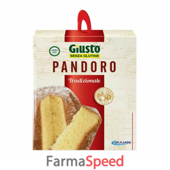 giusto senza zucchero dolce natalizio pandoro 650 g