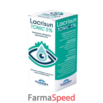 lacrisun tonic soluzione oftalmica ipertonica 5% 10 ml