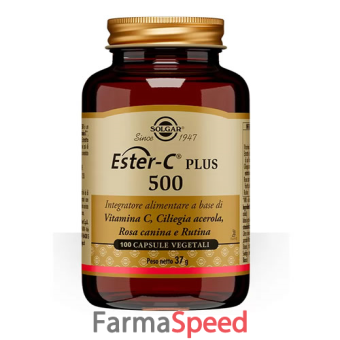 ester c plus 500 solgar 100 capsule