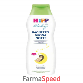 hipp baby care bagnetto buona notte 350 ml