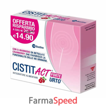 cistit act forte urto 14 bustine