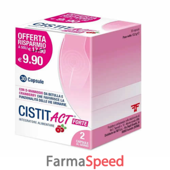 cistit act forte 30 capsule