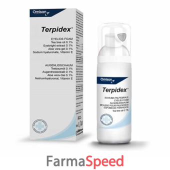 terpidex schiuma palpebrale 50 ml