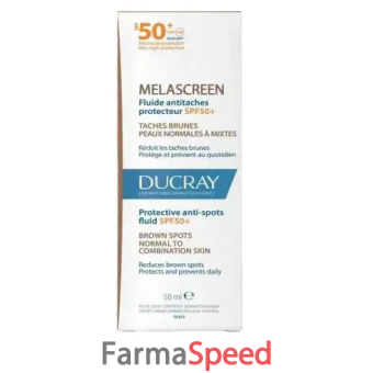 melascreen fluido anti macchie protettivo spf50+ 50 ml