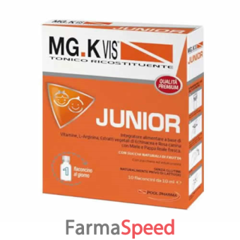 mgk vis tonico ricostituente junior 10 flaconcini da 10 ml