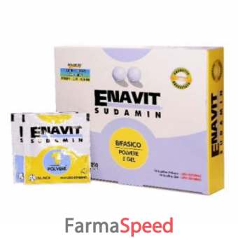 enavit sudamin 10 bustine polvere da 5 g + 10 bustine gel da 3 ml