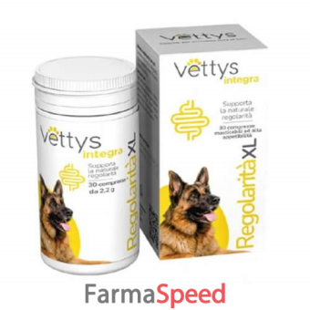 vettys integra regolarita' xl cane 30 compresse masticabili