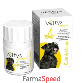 vettys integra cute & manto xl cane 30 compresse