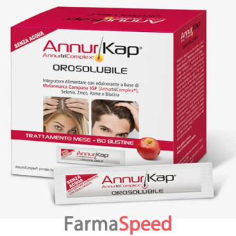 annurkap orosolubile 60 bustine 1450 mg