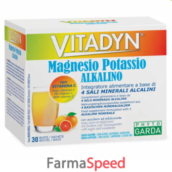 vitadyn magnesio potassio alkalino 30 bustine