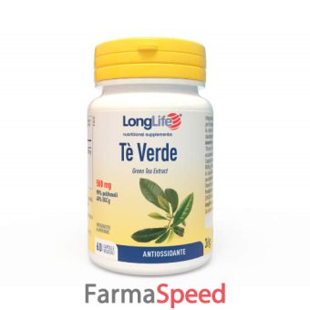 longlife te' verde 500mg 60 capsule