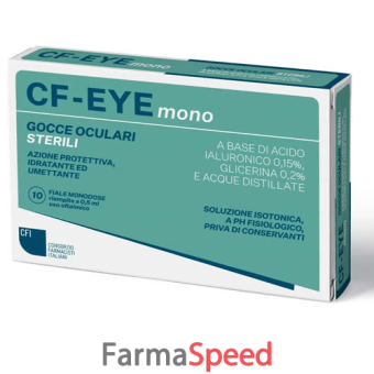 cf-eye mono gocce oculari 10 fiale 0,5 ml