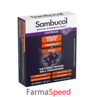 sambucol immunoforte 30 capsule