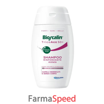 bioscalin tricoage shampoo donna 50+ 100 ml