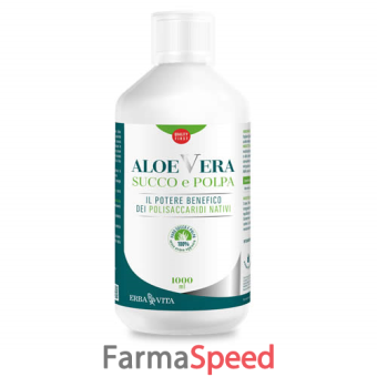 aloe vera succo e polpa 1000 ml