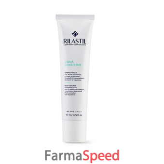 rilastil aqua sensitive crema ricca 40 ml