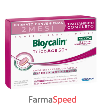 bioscalin tricoage 50 + nf 60 compresse