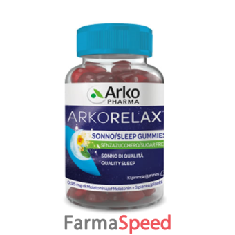 arkorelax sonno 30 gummies