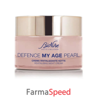 defence my age pearl crema notte rivitalizzante 50 ml