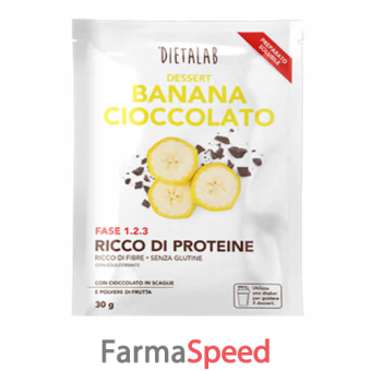 dietalab dessert banana cioccolato 30 g