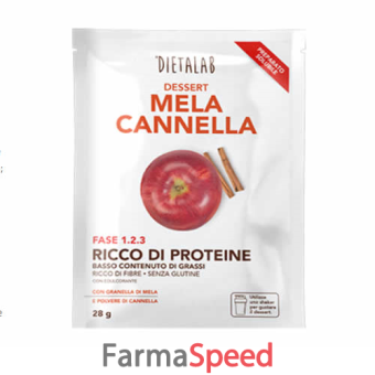 dietalab dessert mela cannella 28 g