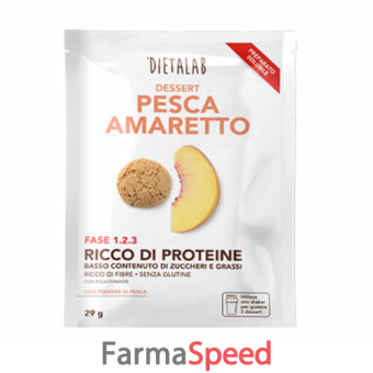 dietalab dessert pesca amaretto 29 g