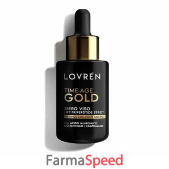 lovren siero time age gold lift tripeptide effect 30 ml