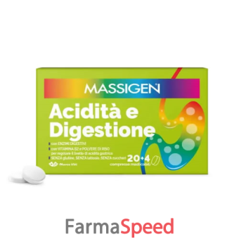 massigen acidita' e digestione 24 compresse masticabili