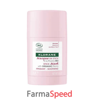 klorane maschera stick alla peonia bio 25 g