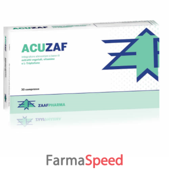 acuzaf 30 compresse