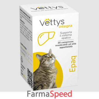 vettys integra epaq gatto 30 compresse masticabili