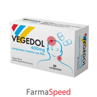 vegedol* 20 compresse rivestite 400mg