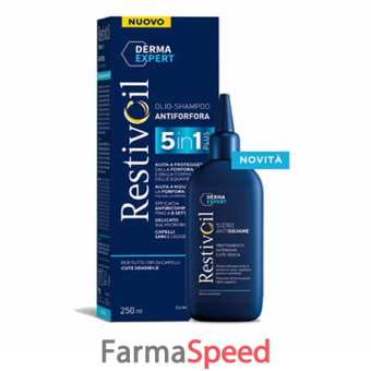 restivoil derma expert sistema antiforfora 1 shampoo 250 ml + siero 150 ml